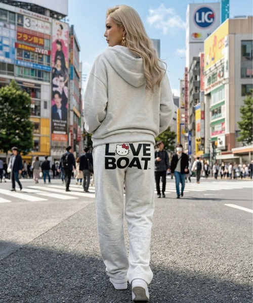 ラブボート スウェットパンツ ジャージ LOVEBOAT×KITTY スウェット