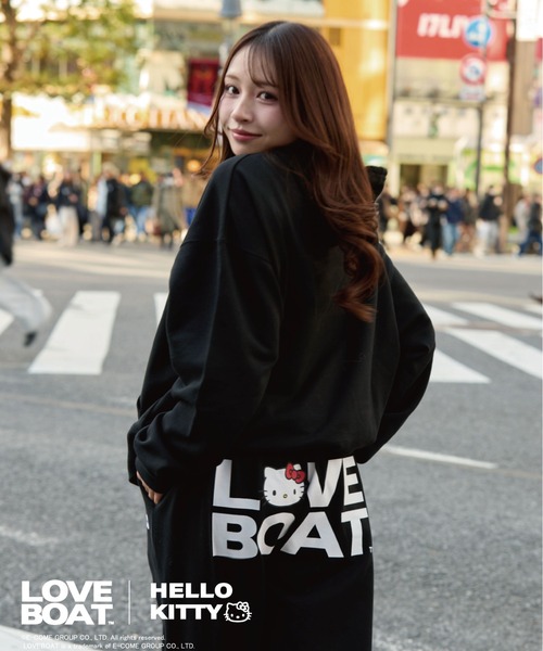 ラブボート スウェットパンツ ジャージ LOVEBOAT×KITTY スウェット