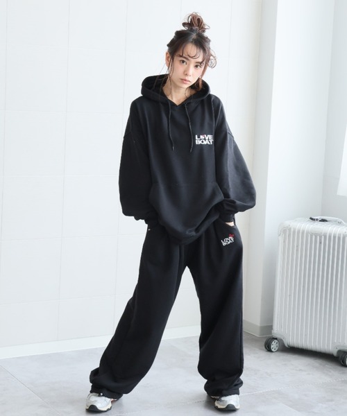 ラブボート スウェットパンツ ジャージ LOVEBOAT×KITTY スウェット