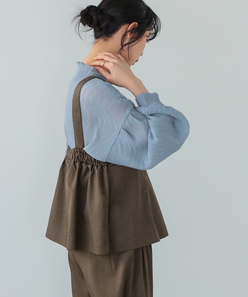 itto セットアップ ペプラムキャミソール+パンツセットアップ2点