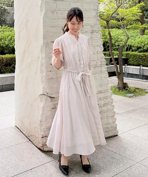 Couture Brooch（クチュール ブローチ） ワンピース 「洗える」シアー