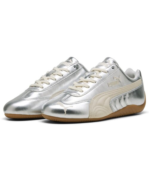 Puma Orchallie シルバー スニーカー 韓国輸入品 PUMA（プーマ） ローカットスニーカー 70 シルバー レディース