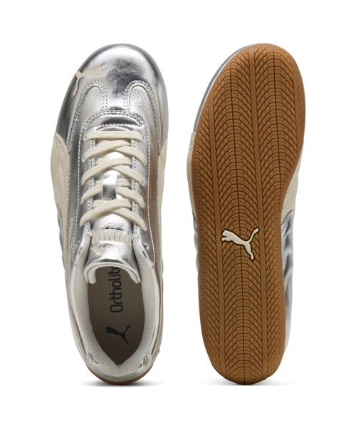 PUMA（プーマ） ローカットスニーカー 70 シルバー レディース