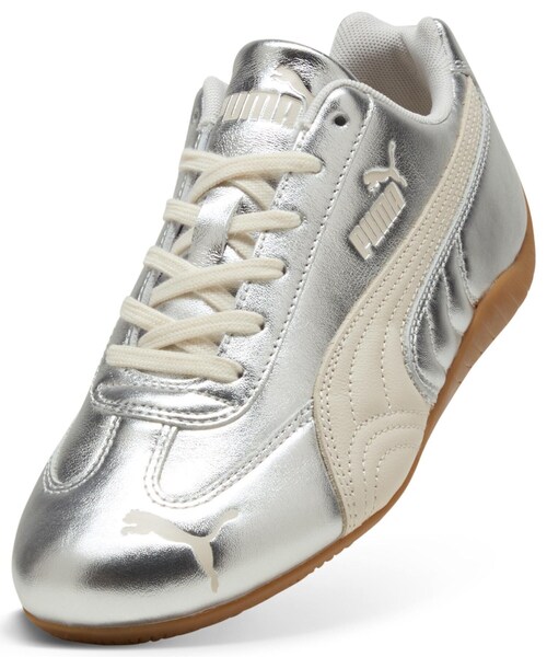 Puma Orchallie シルバー スニーカー 韓国輸入品 PUMA（プーマ） ローカットスニーカー 70 シルバー レディース