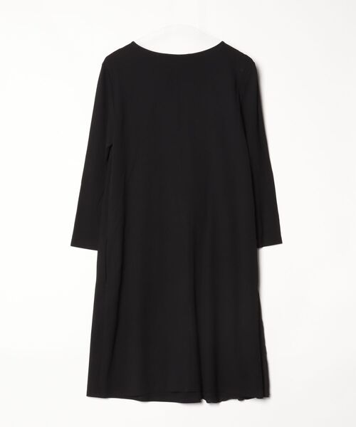 「Weekend Max Mara」 7分袖ワンピース L ブラック レディース_画像2