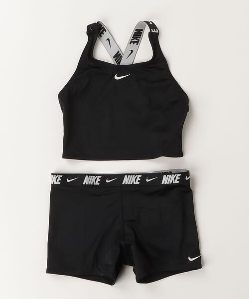 PUMA スポーツバッグとNike水着セット NIKE（ナイキ） 水着 ロゴテープクロスバックミッドキニ・ショーツ
