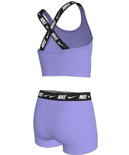 NIKE（ナイキ） 水着 ロゴテープクロスバックミッドキニ・ショーツ