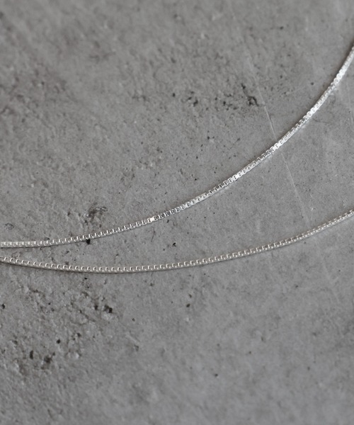 ASTRONOMY ネックレス Silver925 Box Chain Short Necklace / シルバー