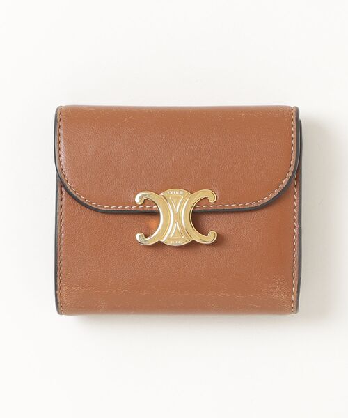 CELINE（セリーヌ） トリオンフ スモールフラップ ウォレット
