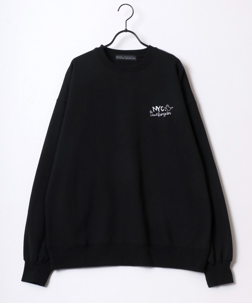 「Mark Gonzales」 スウェットカットソー M グレー系その他4 メンズ_画像2