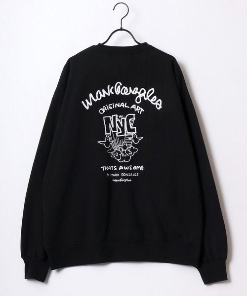 「Mark Gonzales」 スウェットカットソー M グレー系その他4 メンズ_画像4