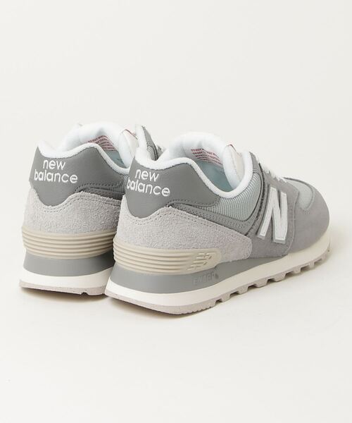 「New Balance」 ローカットスニーカー 23cm グレー レディース_画像2
