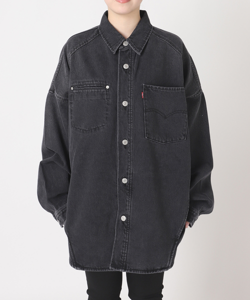 【美品】Levi's ブラックデニム Gジャン / 黒 / Lサイズ Levi's（リーバイス） デニムジャケット gジャン 「追加 / 新色」別注