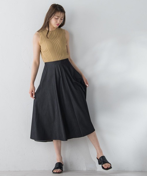 「QUEENS COURT」 ノースリーブニット M ピンク レディース_画像9