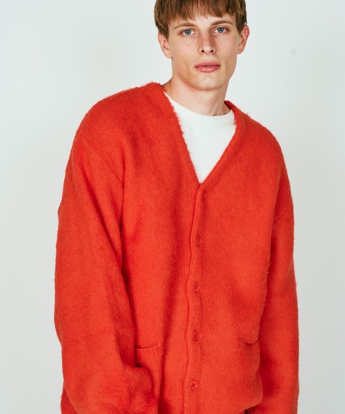 TOWNCRAFT（タウンクラフト） カーディガン MOHAIR SHAGGY CARDIGAN