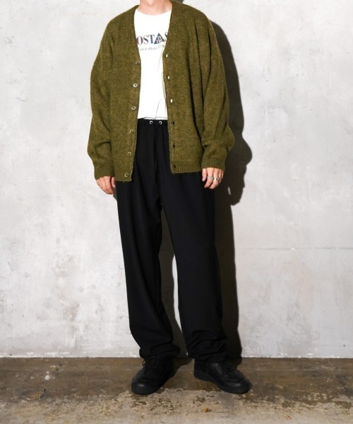 TOWNCRAFT（タウンクラフト） カーディガン MOHAIR SHAGGY CARDIGAN