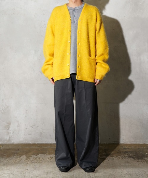 TOWNCRAFT（タウンクラフト） カーディガン MOHAIR SHAGGY CARDIGAN