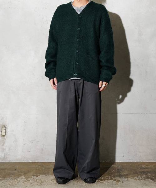 TOWNCRAFT（タウンクラフト） カーディガン MOHAIR SHAGGY CARDIGAN