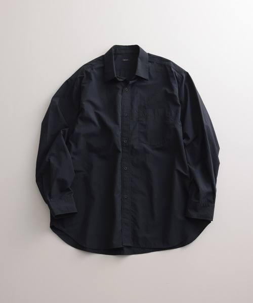 「WILD LIFE TAILOR Adam et Rope'」 長袖シャツ M オリーブ メンズ_画像2
