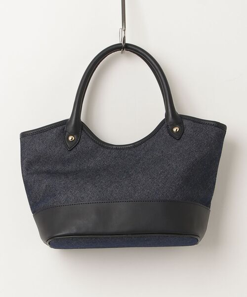 「BLUE LABEL CRESTBRIDGE」 ハンドバッグ FREE ネイビー レディース_画像2