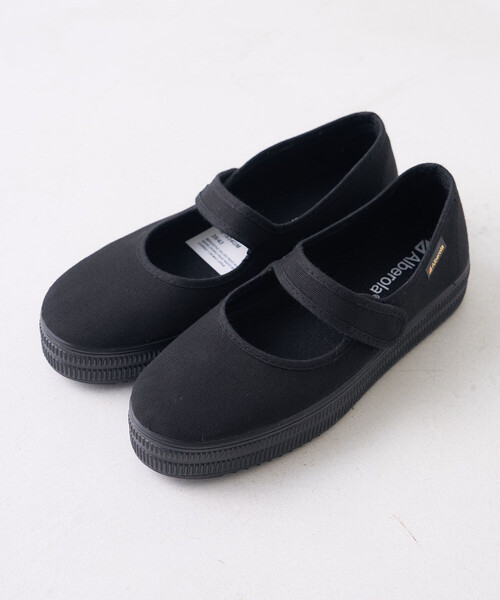 「FREAK'S STORE」 「ALBEROLA」ローカットスニーカー 37 ブラック レディース_画像9