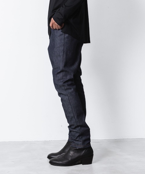 美品】ato アトウ STRETCH DENIM SARROUEL PANTS 美品】ato アトウ STRETCH DENIM SARROUEL PANTS STRETCH DENIM