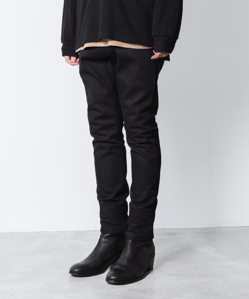 ATO ジーンズ STRETCH DENIM SARROUEL PANTS メンズ : ZOZOTOWN