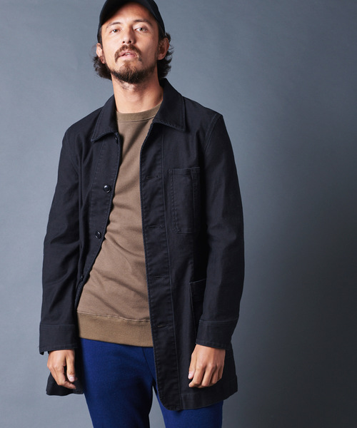 信頼 ステンカラーコート Sulfur Stretch Backsatin Work Coat サルファーストレッチ バックサテン ワークコート Zozotown Paypayモール店 通販 Paypayモール 保障できる Mail1 Secmalaysia Com