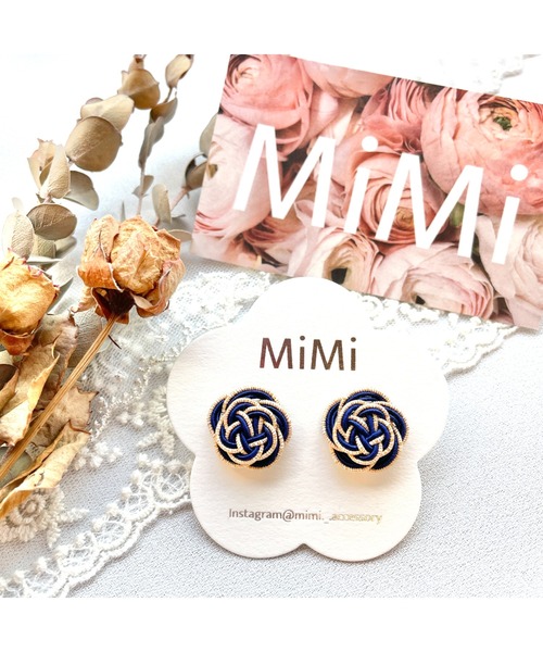 ピアス 「MiMi」水引のピアス(MA) レディース | TONE