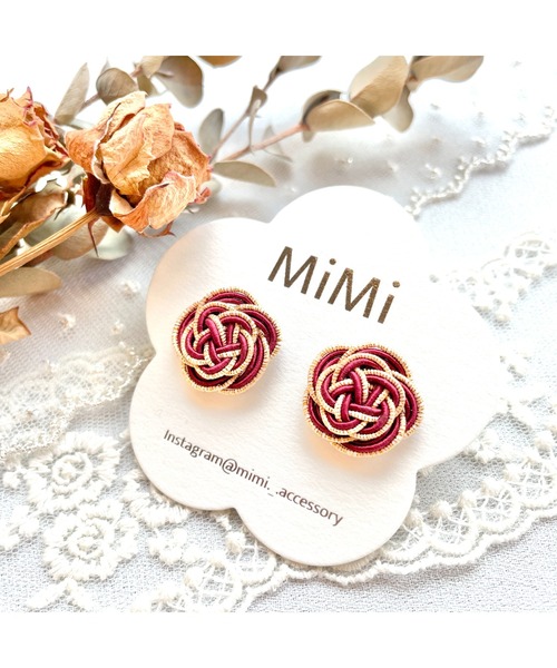 ピアス 「MiMi」水引のピアス(MA) レディース | TONE | 05