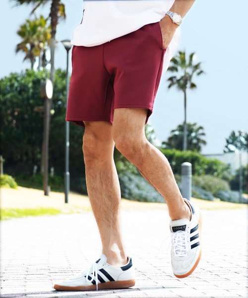 roshell パンツ ストレッチジャージショートパンツ メンズ