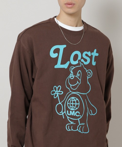 LMC スウェット 「UNISEX」LMC／フラワーベアプルオーバー