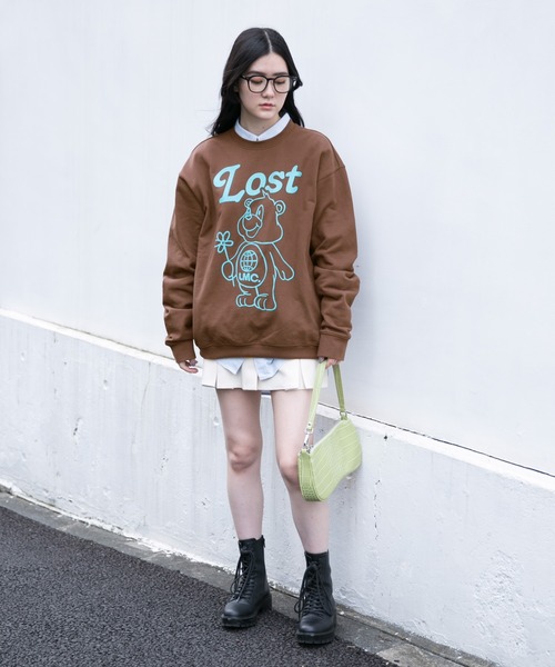 LMC スウェット 「UNISEX」LMC／フラワーベアプルオーバー