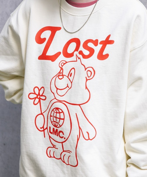 LMC スウェット 「UNISEX」LMC／フラワーベアプルオーバー