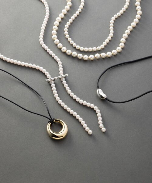 23区（ニジュウサンク） ネックレス 「ご好評につき追加」2WAY パール
