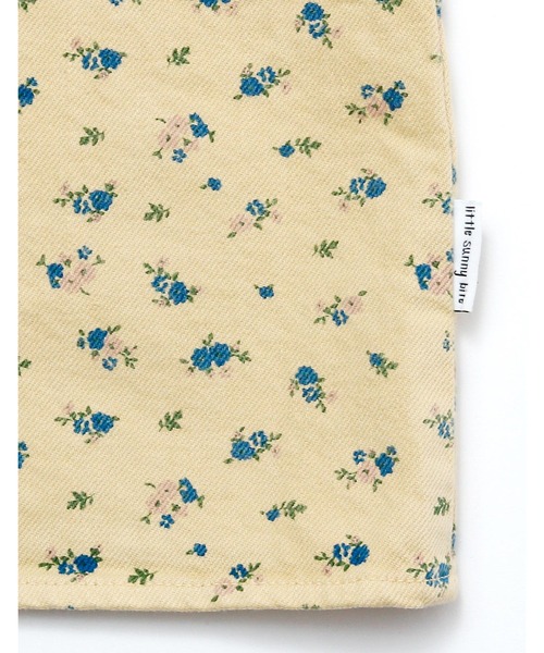 デニムジャケット gジャン Flower print long denim jacket レディース メンズの画像