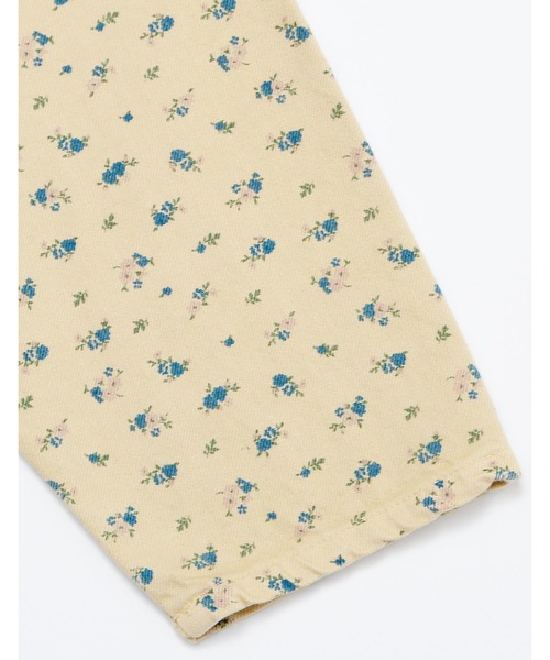 デニムジャケット gジャン Flower print long denim jacket レディース メンズの画像