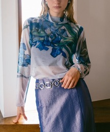 未使用^_^sahara★シアータートル sahara tシャツ High Neck Sheer Top/ハイネックシアートップ