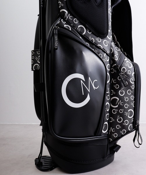 CECIL McBEE ゴルフ CMCオールオーバーキャディバッグ