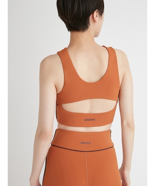 タンクトップ ノースリーブ 「emmi yoga」サスティナレッチ・タンクトップ レディース emmi タンクトップ ノースリーブ 「emmi yoga」サスティナレッチ