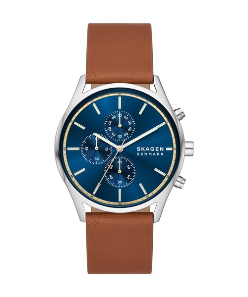 SKAGEN（スカーゲン） 腕時計 腕時計 メンズ アナログ レザー SKW6916