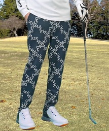 GIORNO SEVEN（ジョルノセブン） ゴルフ 総柄ロゴプリント ゴルフ