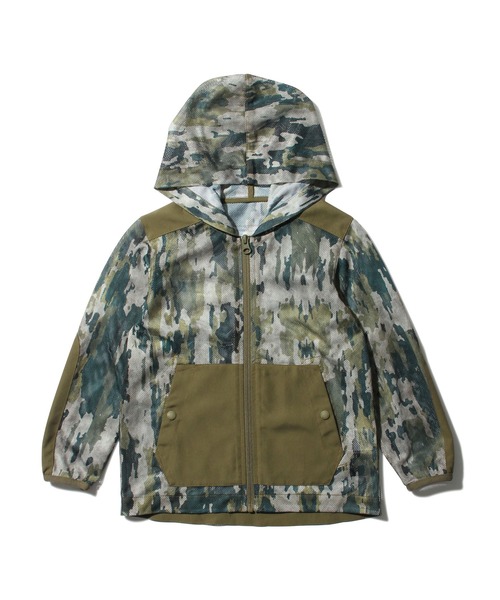 snow peak（スノーピーク） Kids Printed Insect Shield Mesh Parka 