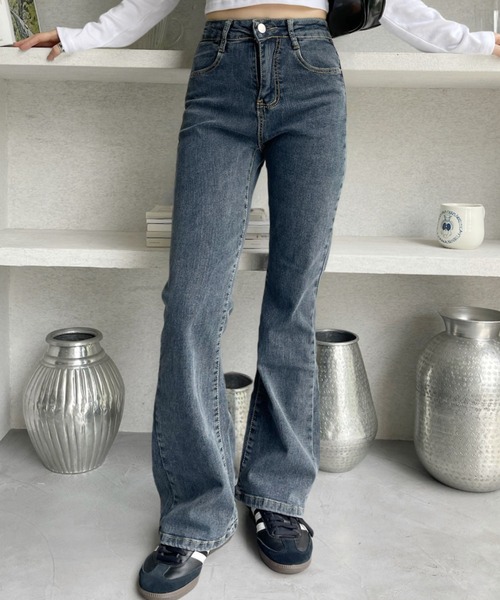 miniministore ジーンズ デニム デニムパンツ フレアデニム