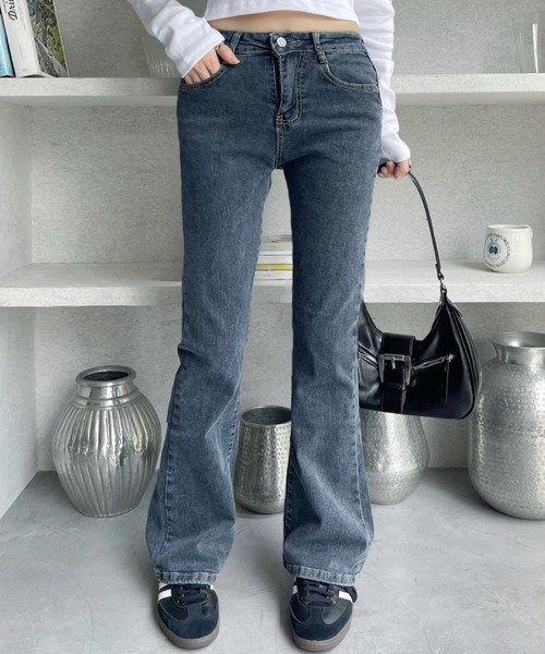 miniministore ジーンズ デニム デニムパンツ フレアデニム