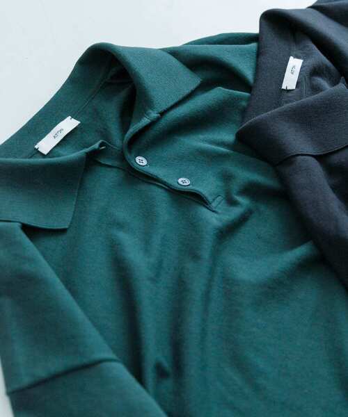 ATON ポロシャツ ATON FRESCA KNIT CREW POLO メンズ : ZOZOTOWN Yahoo