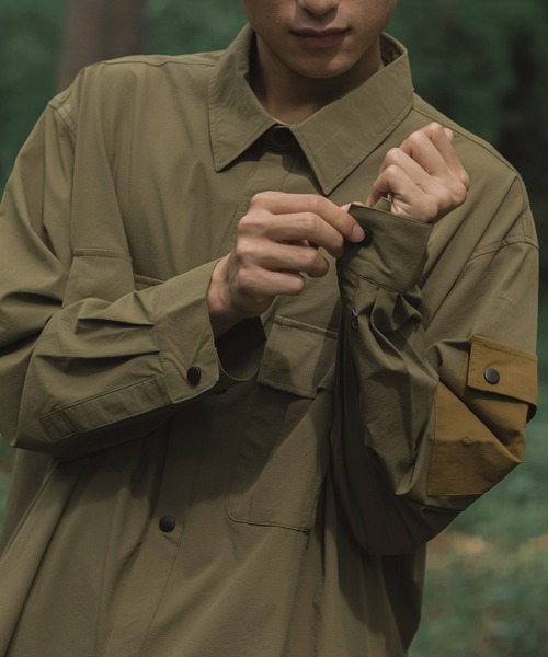 ブラウス シャツ Anti-static pocket shirt レディース メンズ S'more ブラウス シャツ Anti-static pocket shirt レディース