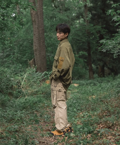 ブラウス シャツ Anti-static pocket shirt レディース メンズ S'more ブラウス シャツ Anti-static pocket shirt レディース