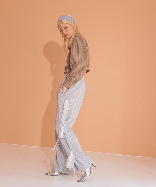 FOREVER21 ブラウス シャツ 「2024FW」フロントシャーリング