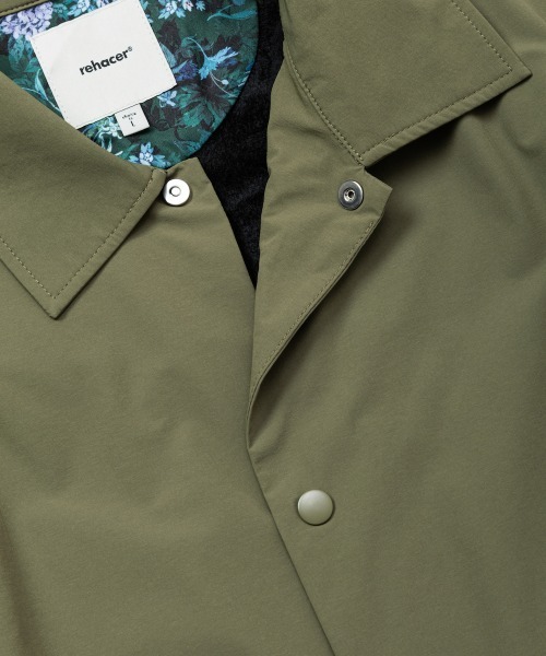 rehacer ブルゾン アウター : Wide Curve Coach Jacket / ワイド